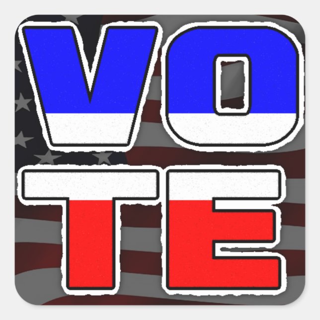 VOTAR a Pegatinas políticos (Anverso)