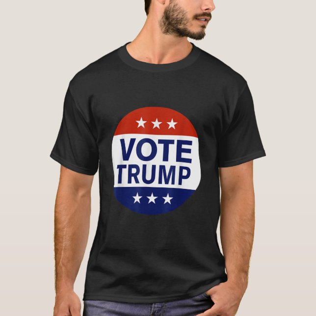 Votar a Trump con camiseta (Anverso)