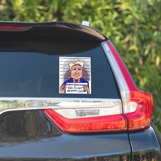 Votar a Trump Personalizado Cut Pegatina (Lado del coche)