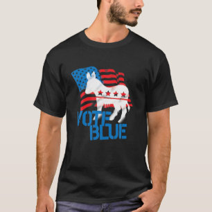 Votar Camiseta De La Bandera Estadounidense Del De