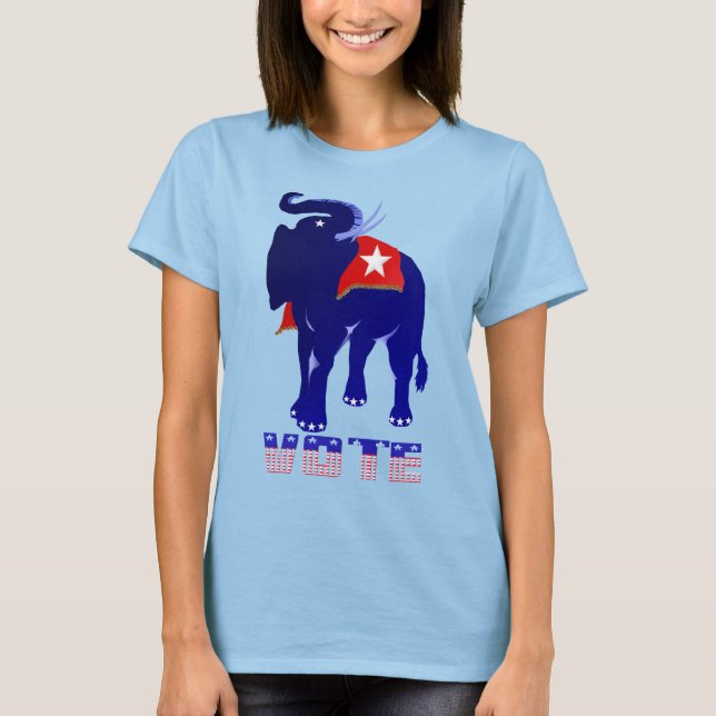 Votar camiseta republicana (Anverso)