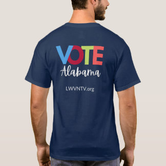 Votar Cartas en Bloque Multicolor Camiseta
