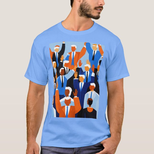 Votar por el cambio | Audaz diseño de camisetas de (Anverso)