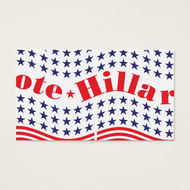 votar por hillary (Frente)