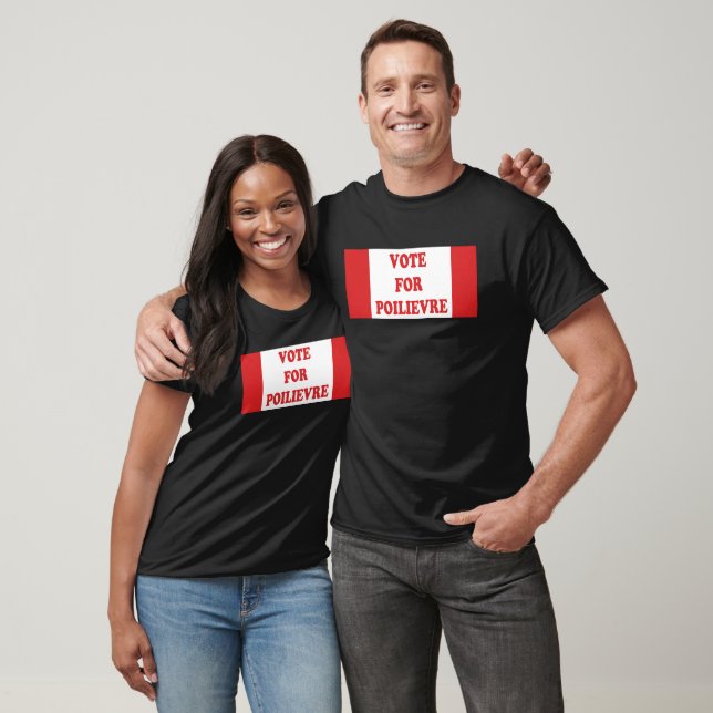 VOTAR POR LA Camiseta POILIEVRE (Unisexo)