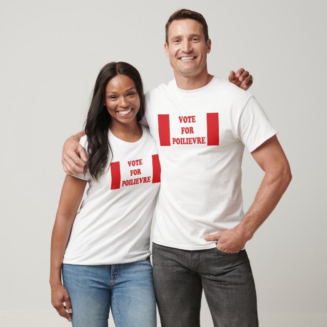 VOTAR POR LA Camiseta POILIEVRE (Unisexo)