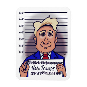 Votar por un imán flexible de Trump