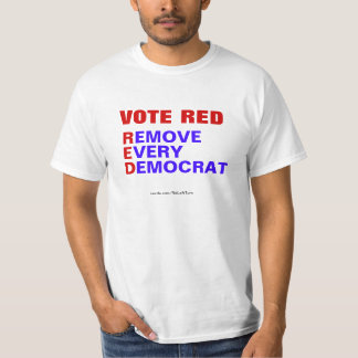Votar Red Retira Cada Camiseta Demócrata