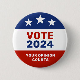 Vote 2024 Su Opinión Importa El Botón