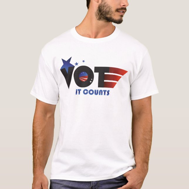 Vote América - Cuenta camiseta (Anverso)