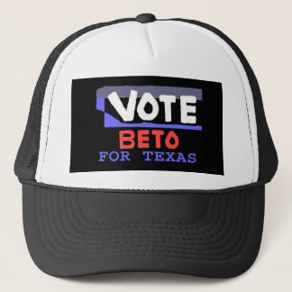 Vote Beto Por El Sombrero De Camionero De Texas