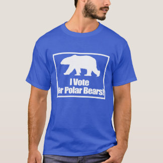 Voté Por La Camisa De Activistas De Osos Polares