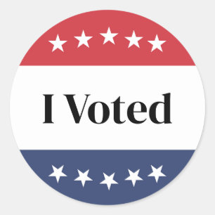 Voté por Pegatinas