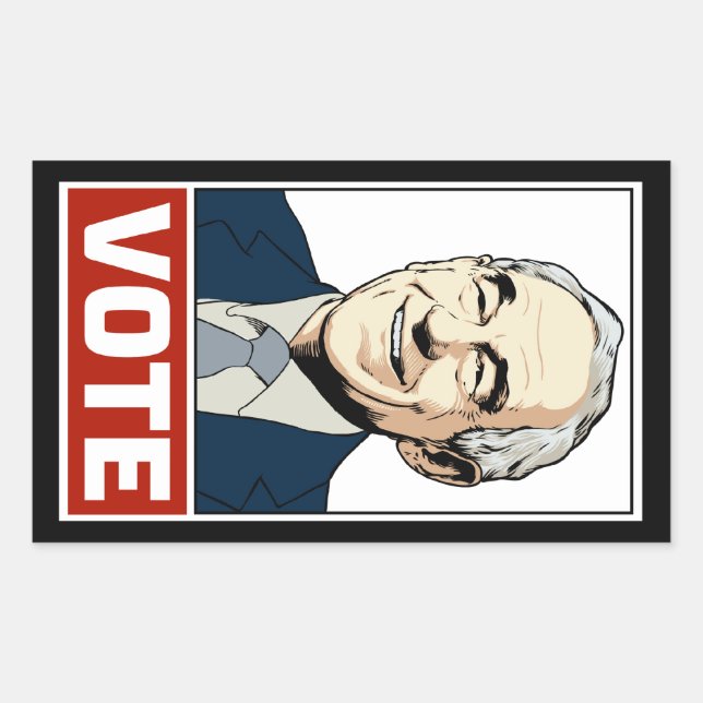Vote Ron Paul Pegatina (Anverso)