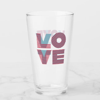 VOTO / AMOR es la respuesta vidrio de pinta