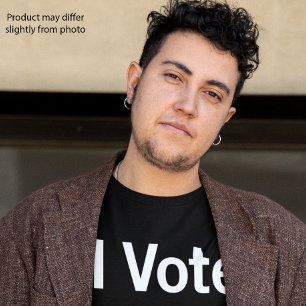VOTO Camiseta oscura   Blanco