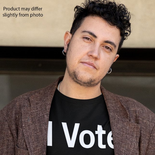 VOTO Camiseta oscura | Blanco (Subido por el creador)