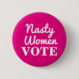 Voto desagradable de las mujeres: Botón 2016
