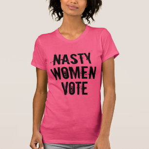 Voto desagradable de las mujeres: Camiseta 2016