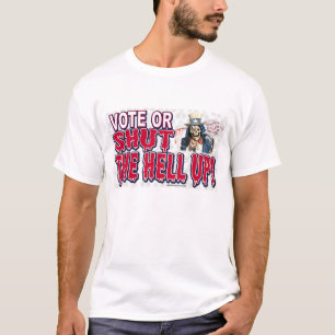Voto o cerrada camisa
