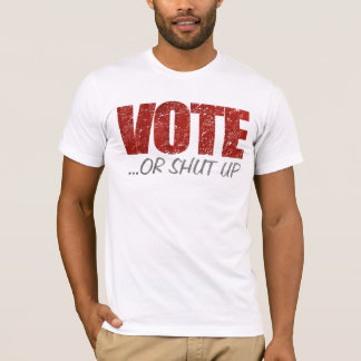 Voto o cerrada camiseta