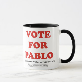 Voto oficial para la taza del campanero de Pablo