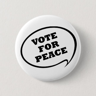 Voto para el botón de la paz
