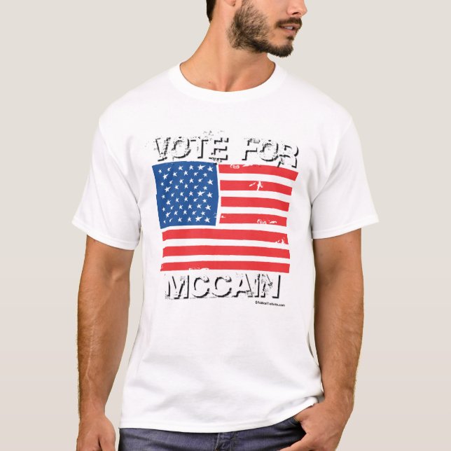 Voto para la camiseta de McCain (Anverso)