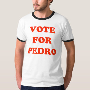 Voto para la camiseta del campanero de los hombres