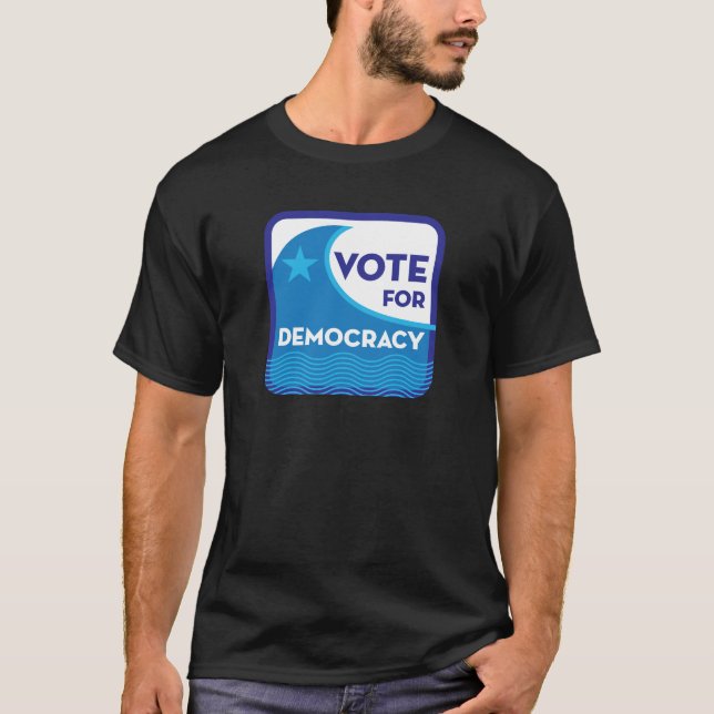 Voto por la camiseta de la democracia (Anverso)