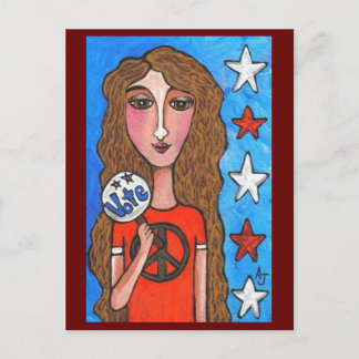 VOTO - postal estadounidense