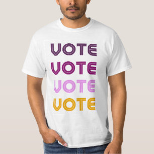 VOTO x4 camiseta