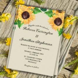 Votos besados por el sol: Invitación a la boda del