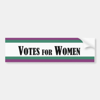 Votos del Suffragette para la pegatina para el