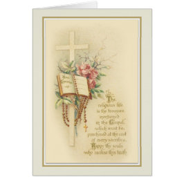 Votos finales de la vida religiosa de las nun cató