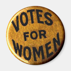 Votos para las mujeres - imán