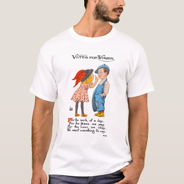 Votos para mujeres camiseta de Ilustracion ventila (Anverso)