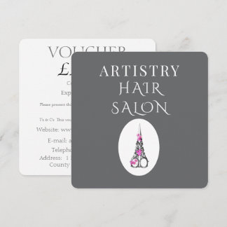 Voucher de Branding para Negocio de Salón de Belle