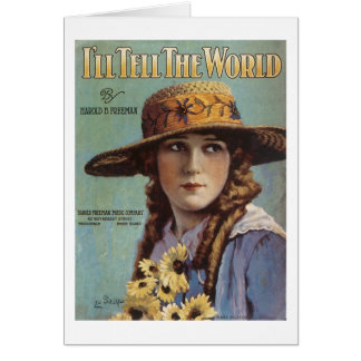 Voy a contarle a la portada del World Vintage Song