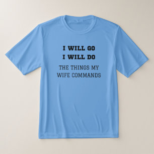 Voy a ir, haré camiseta de Hombres con Wife™ LDS