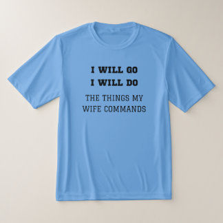 Voy a ir, haré camiseta de Hombres con Wife™ LDS