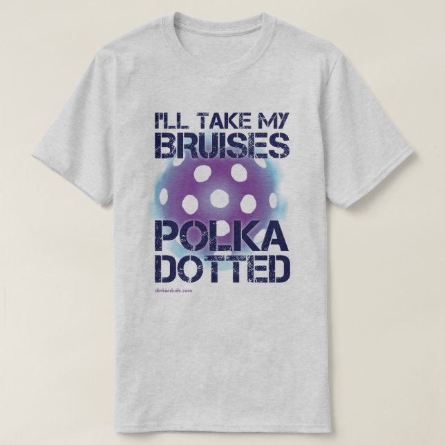 Voy a llevar mi camiseta de bolas de polka (Diseño del anverso)