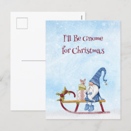 Voy a ser ganada para Navidades de la tarjeta de v