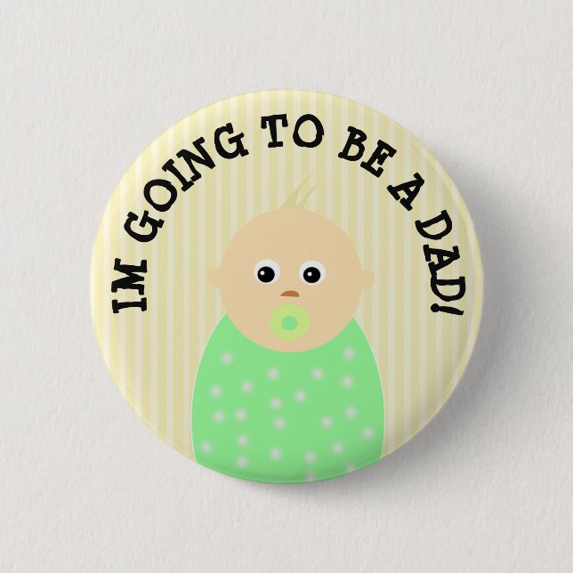 Voy a ser un botón de papá (Anverso)