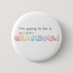¡Voy a ser un GRANDMA GRANDE! Chapa