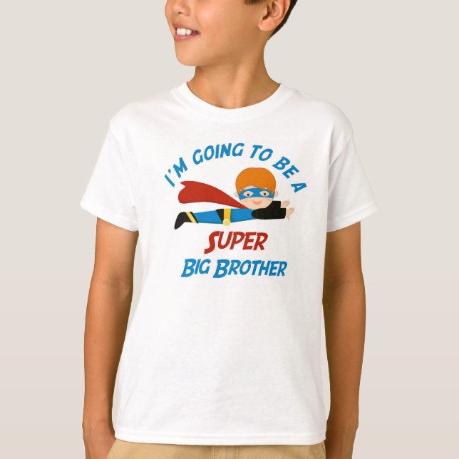 Voy a ser una camisa estupenda de hermano mayor (Anverso)