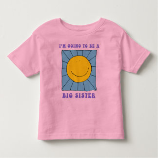 Voy a ser una gran camiseta de hermana