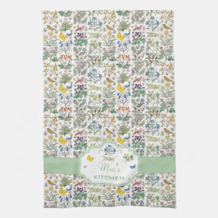 Voysey Kitchen Tea Toalla Personalizado para MR