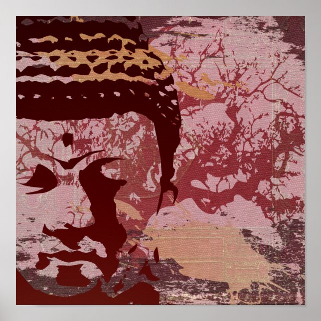 Voz de yoga: Impresión de árbol de Buda (Frente)