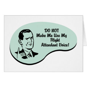 Voz del asistente de vuelo